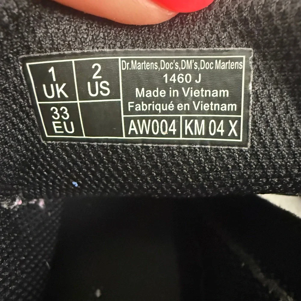 dr. marten‎ 1460 pascal iridescent boots 2Y